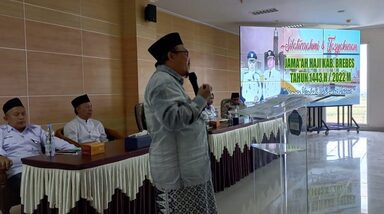 Silahturahim Jamah Haji 2022 Dengan Bupati Brebes