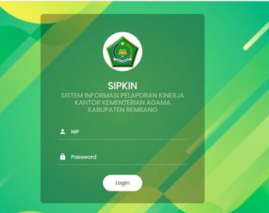 Sipkin, Aplikasi Inovasi LCKH Online CPNS Kemenag Rembang
