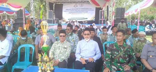 Ratusan Santri Ramaikan Porsadin  Kaliori