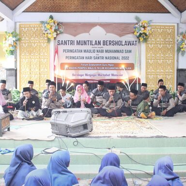 Muntilan Bersholawat, Tunjukkan Prestasi Santri