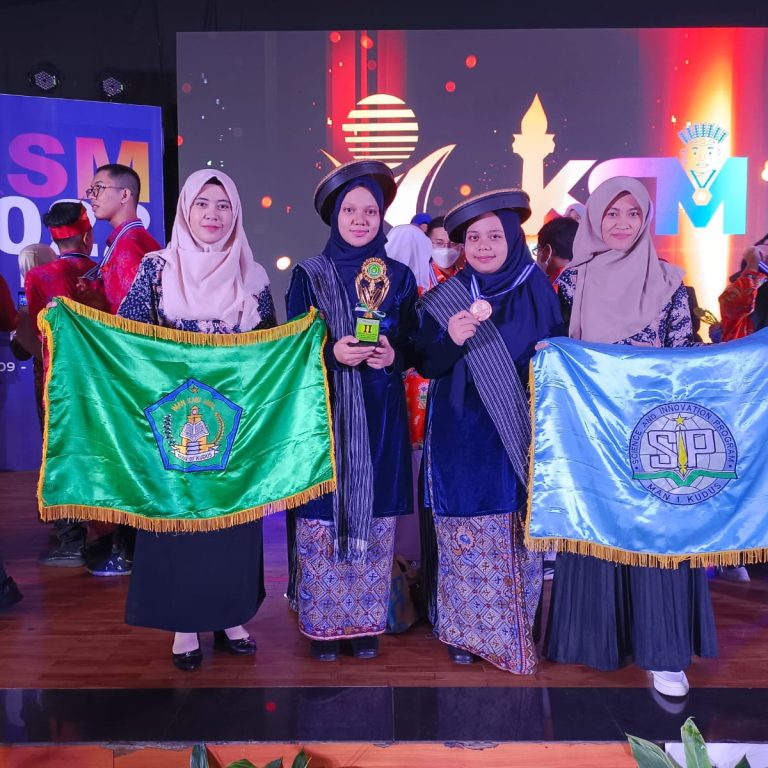 Sukses 2 Tahun di Ajang yang sama, Siswa MAN 1 KUDUS Raih Harapan II di Ajang Myres 2022￼
