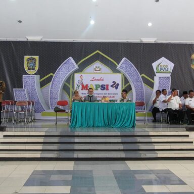 Kakankemenag Membuka Lomba MAPSI Tingkat Kabupaten Klaten