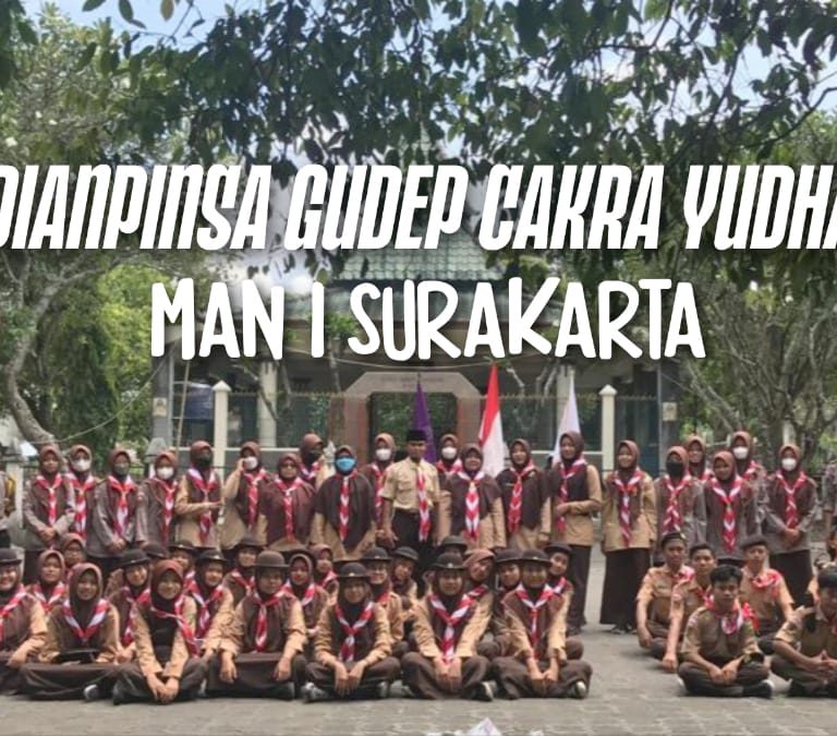 Gudep Cakrayudha MAN 1 Surakarta Gelar Dianpinsa