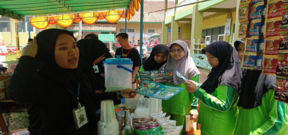 MA Al Asror Gelar Bazar pada Porsema XII SMP/MTs Kota Semarang 2022