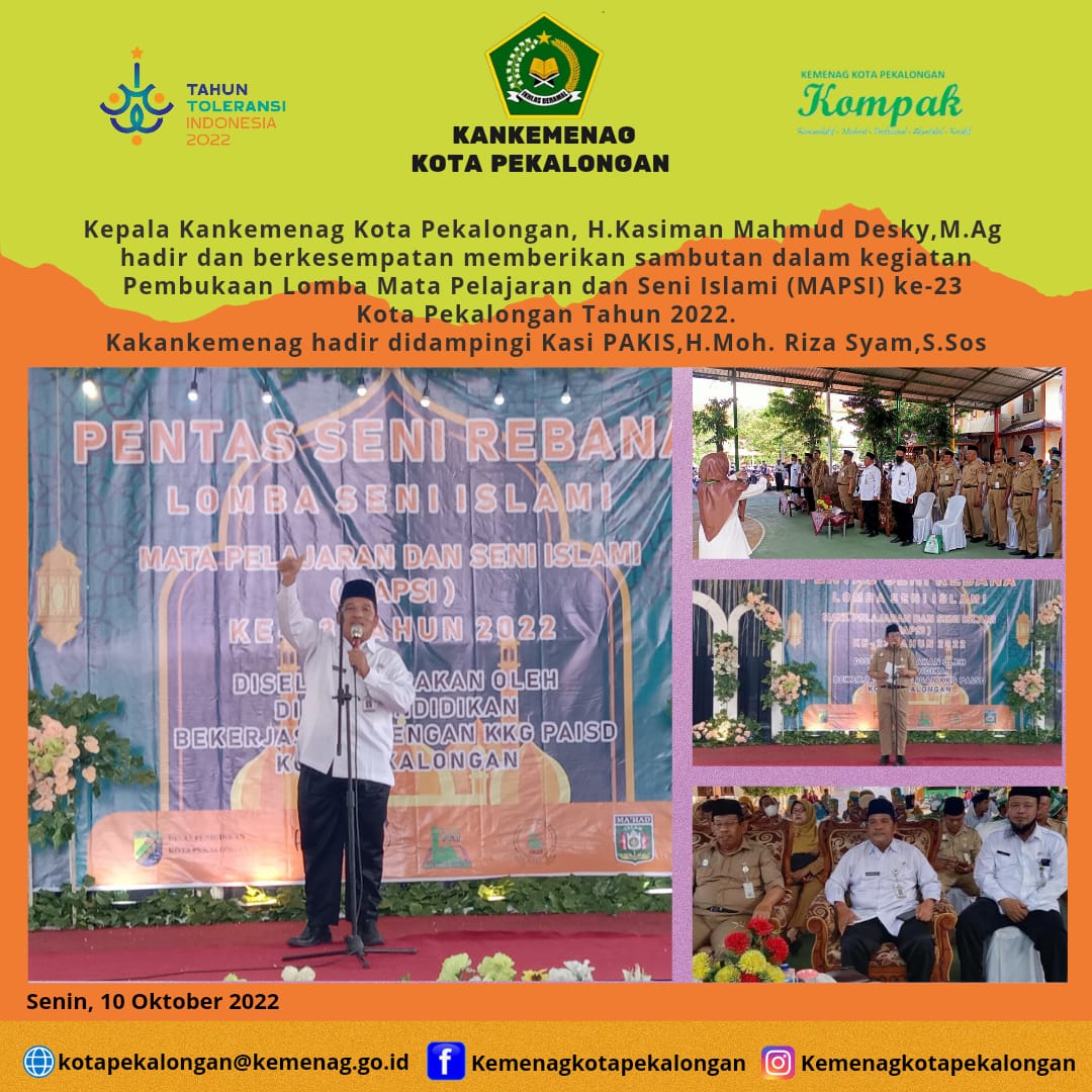 Dukung MAPSI, Yayasan Ma’had Islam Beri Kekeringan Biaya Pendidikan Bagi Pemenang.