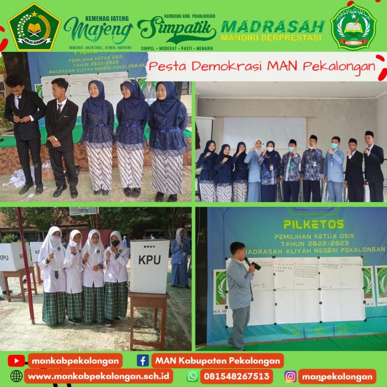 Pesta Demokrasi MAN Pekalongan