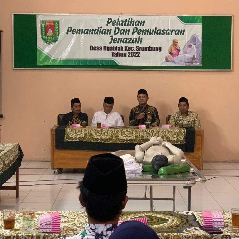 Sinergi FKPAI Bersama PemDes Ngablak Kecamatan Srumbung Bekali Ilmu dan Box Peralatan Pemulasaran Jenazah