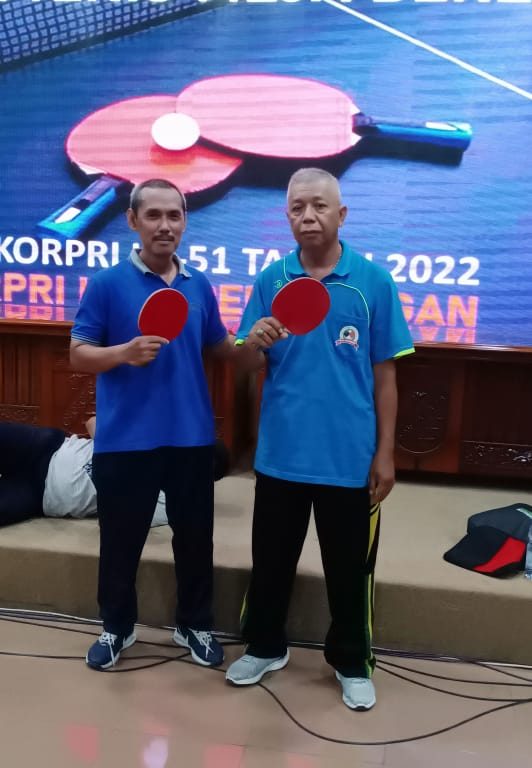 Atlit Tenis Meja Ganda Putra Kankemenag Kota Pekalongan Raih Juara III
