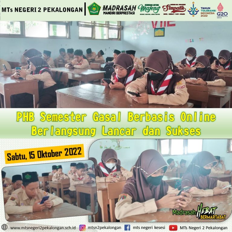 PHB Semester Gasal Berbasis Online Berlangsung Lancar dan Sukses