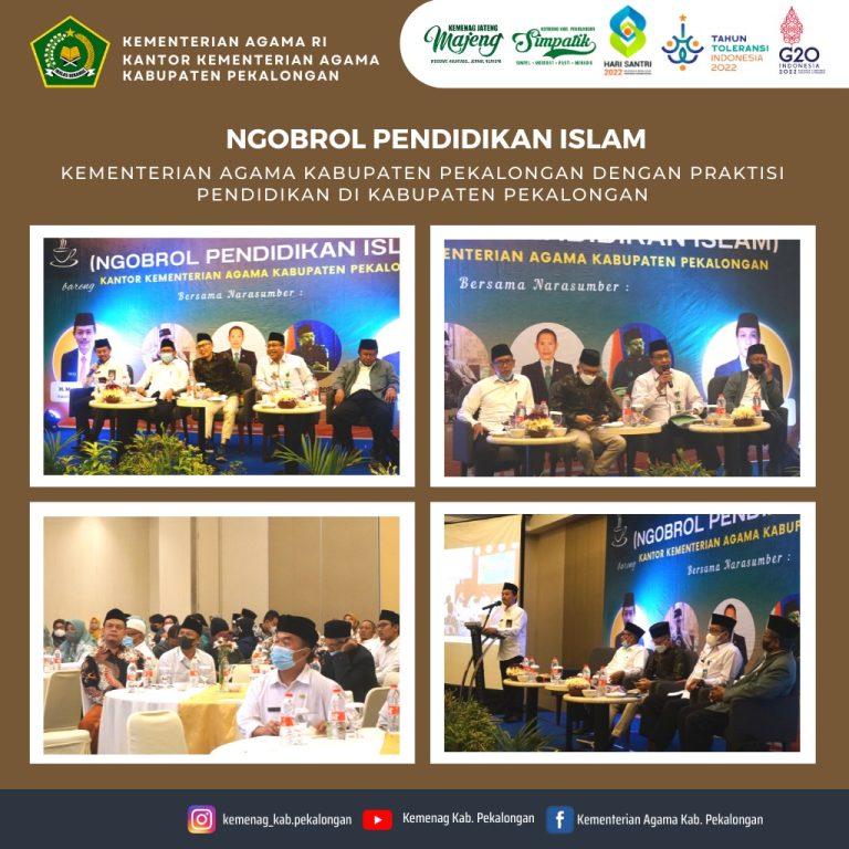 Ngopi, Ngobrol Pendidikan Islam Kab. Pekalongan