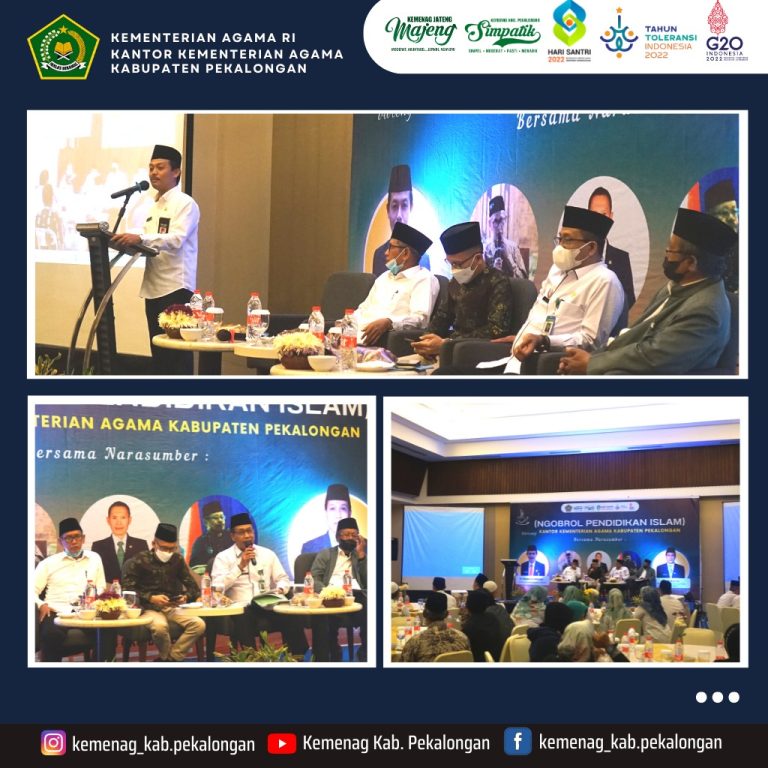 Kakanwil Kemenag Jawa Tengah, Buka Ngopi di Kabupaten Pekalongan