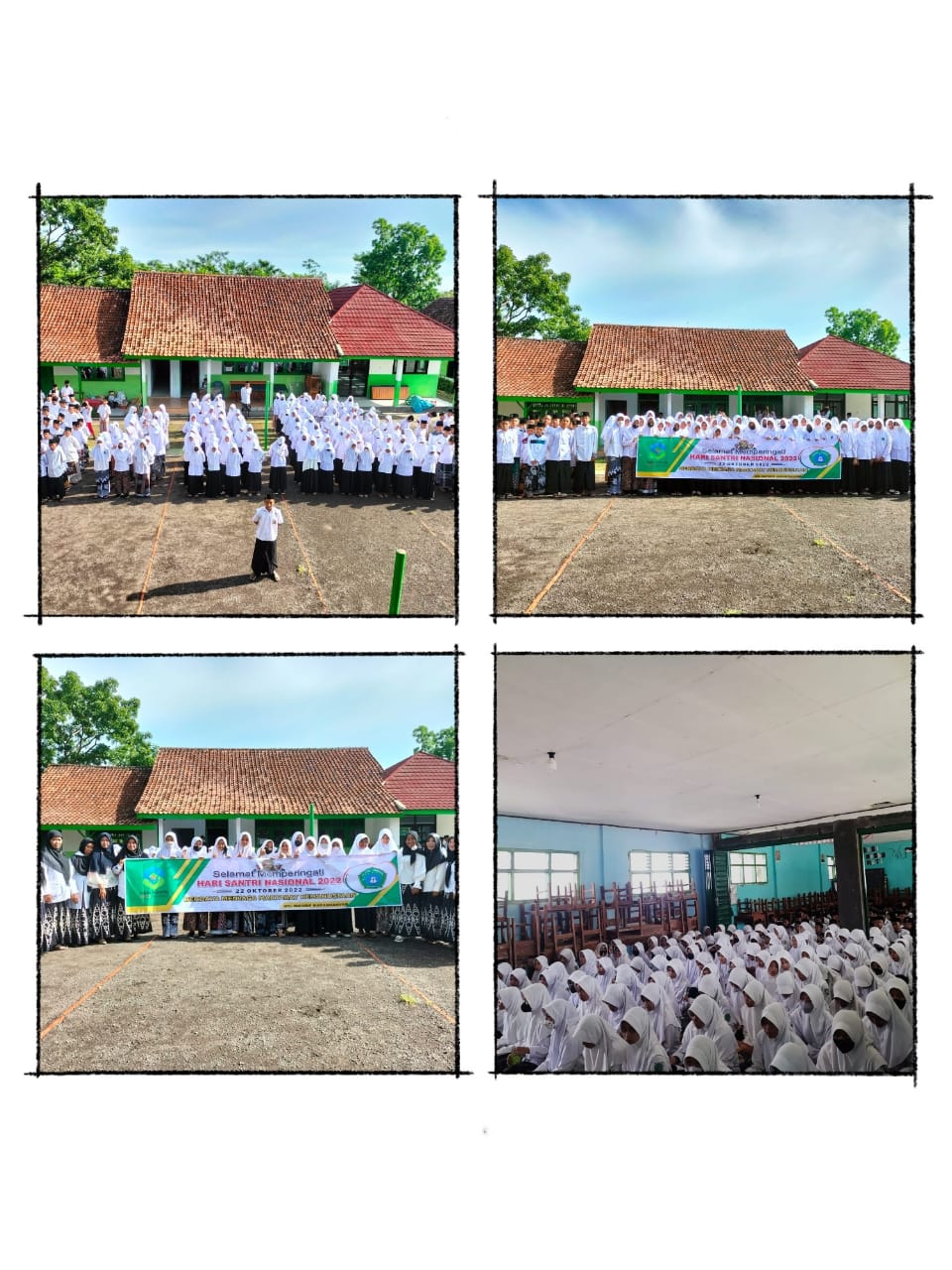 Peringatan Hari Santri Nasional 22 Oktober 2022 di MTs Ma’arif Karanganyar