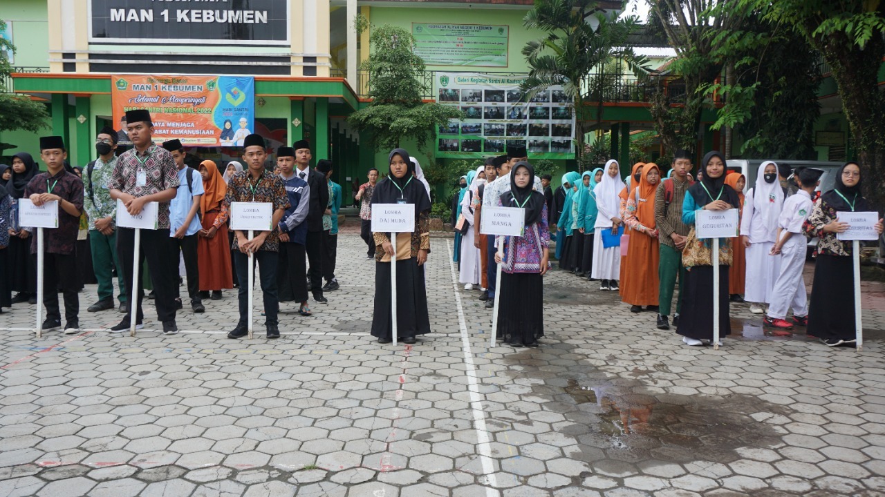<strong>Peringati Bulan Bahasa dan Sumpah Pemuda, MAN 1 Kebumen Gelar Festival Religi</strong>