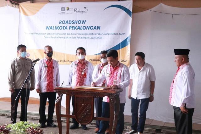 Wali Kota Hadiri Deklarasi Perusahaan Tanpa Pekerja Anak