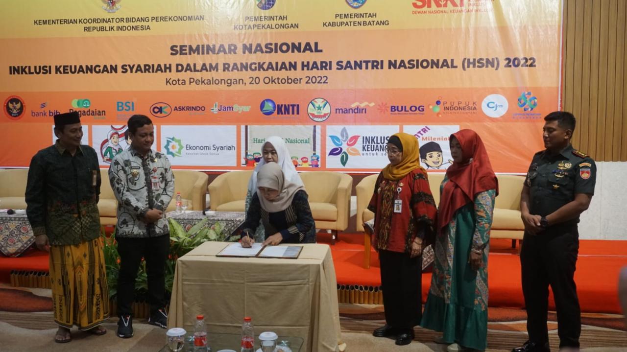 Pemkot Dorong Santri Terlibat Dalam Penguatan Inklusi Keuangan Syariah