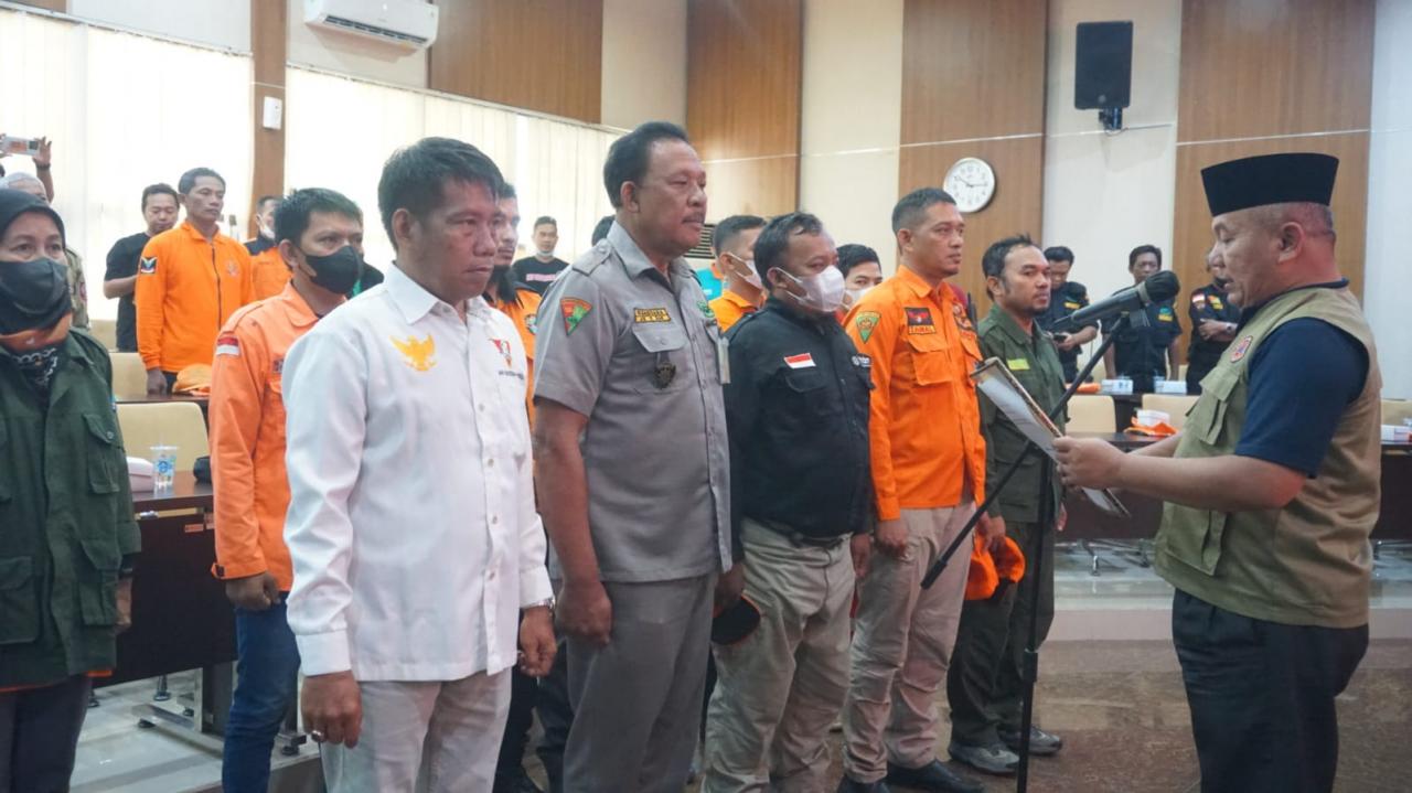 Dikukuhkan, Forum Relawan Penanggulangan Bencana Siap Sinkronkan Mitigasi Bencana