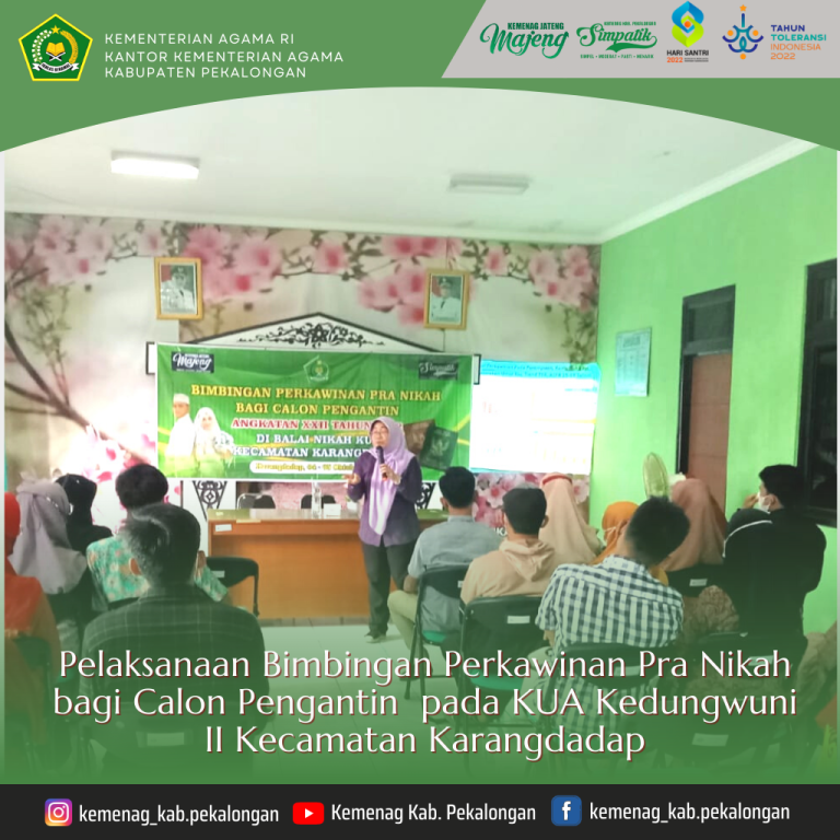 Bekali Catin Ilmu Membangun Rumah Tangga, Kemenag Kembali Gelar Bimwin