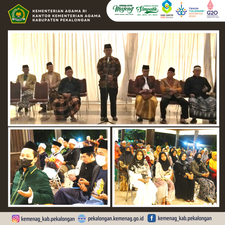 Awali Peringatan Hari Santri Nasional, Kepala Kemenag Kab. Pekalongan bersama Bupati dan Jajarannya Ziarah Ke Jawa Timur