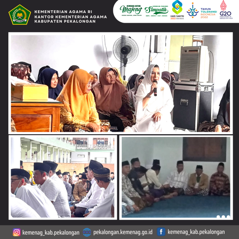 Peringati Hari Santri Nasional 2022, Kepala Kemenag Bersama Bupati Pekalongan Kunjungi Ponpes Al-Falah Ploso Kediri
