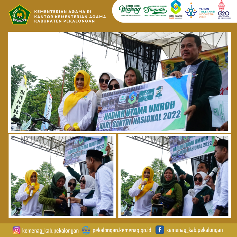 Peringati Hari Santri, Sifa Fauziyah Warga Kaliketing Doro Meraih Tiket Umrah Gratis.