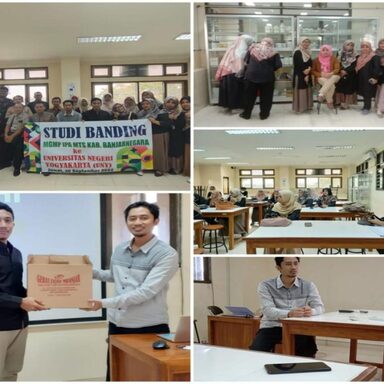 Dua Guru Metro Ikuti Study Banding MGMP IPA MTs Kemenag Kab. Banjarnegara Ke FMIPA UNY