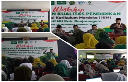 Guru LP Ma’arif NU  Kabupaten Banjarnegara, Mengikuti Workshop Implementasi Kurikulum Merdeka