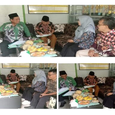 Kasi Penmad Lakukan Monev ANBK Dan PIP Tahun 2022 Di MI NU 02 Situwangi
