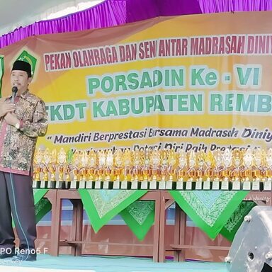 Bupati Rembang Buka Porsadin Tingkat Kabupaten