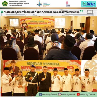 Ratusan Guru Madrasah Ikuti Seminar Nasional Matematika Indonesia