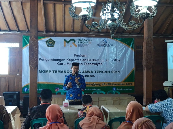 Pelaksanan Program PKB MGMP Guru Madrasah Tsanawiyah di Lingkungan Kemenag Kab. Temanggung
