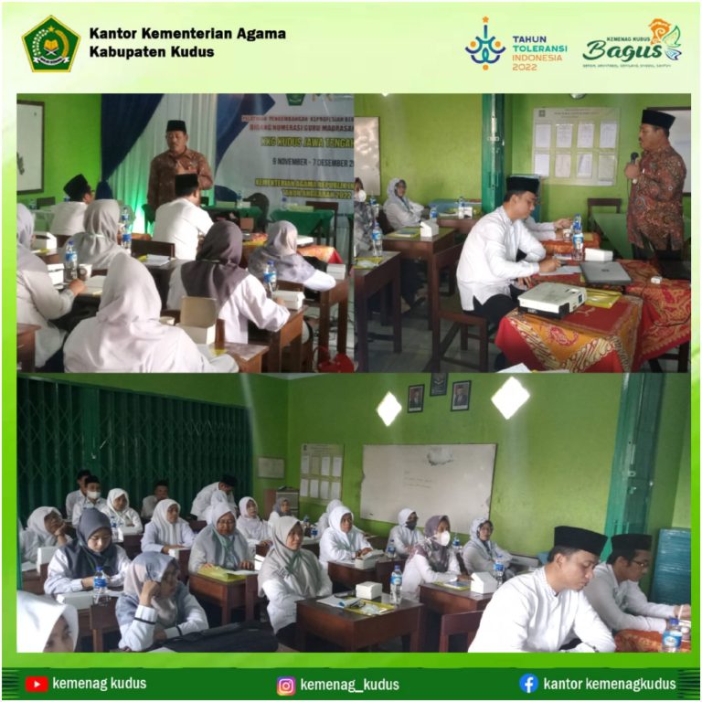 Pelatihan Pengembangan Keprofesian Berkelanjutan (PKB) Guru MGMP MTS Kabupaten Matematika  Kab Kudus  Tahu Anggara 2022