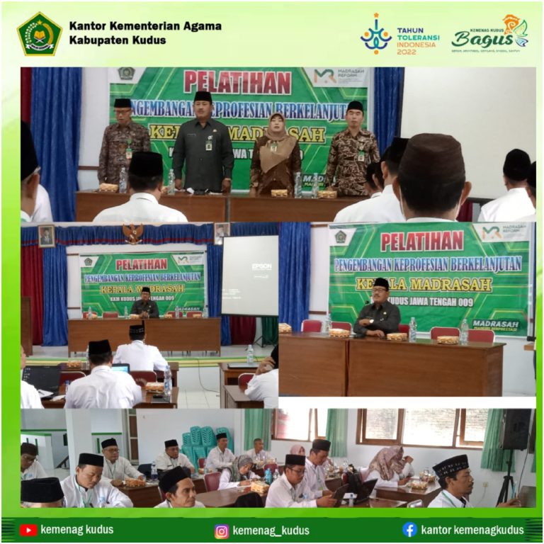 <strong>Pelatihan PKB Kepala Madrasah  KKMI  Kab. Kudus</strong>