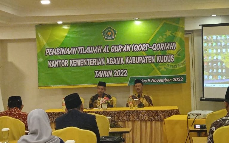 Kemenag Kudus Gelar Pembinaan Qori/Qoriah