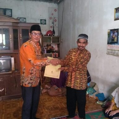 Kemenag Peduli Korban Gempa Cianjur di Bantarkawung