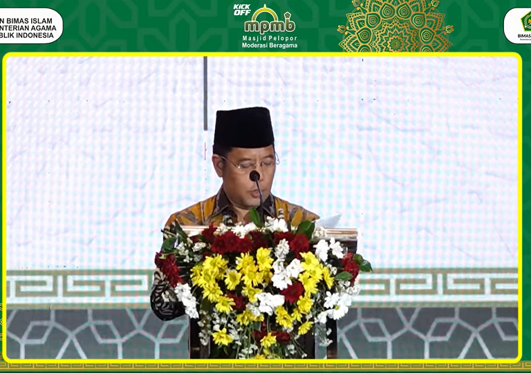 KICK OFF MRSZS sebagai Masjid Pelopor Moderasi Beragama