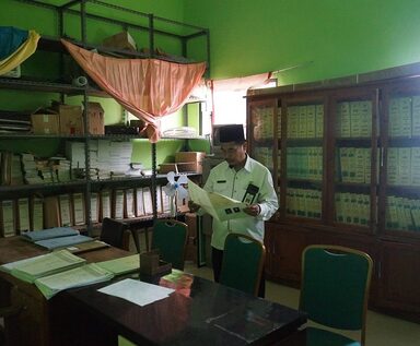 Supervisi PNBP NR Triwulan III Tahun 2022 di KUA Kec. Salem