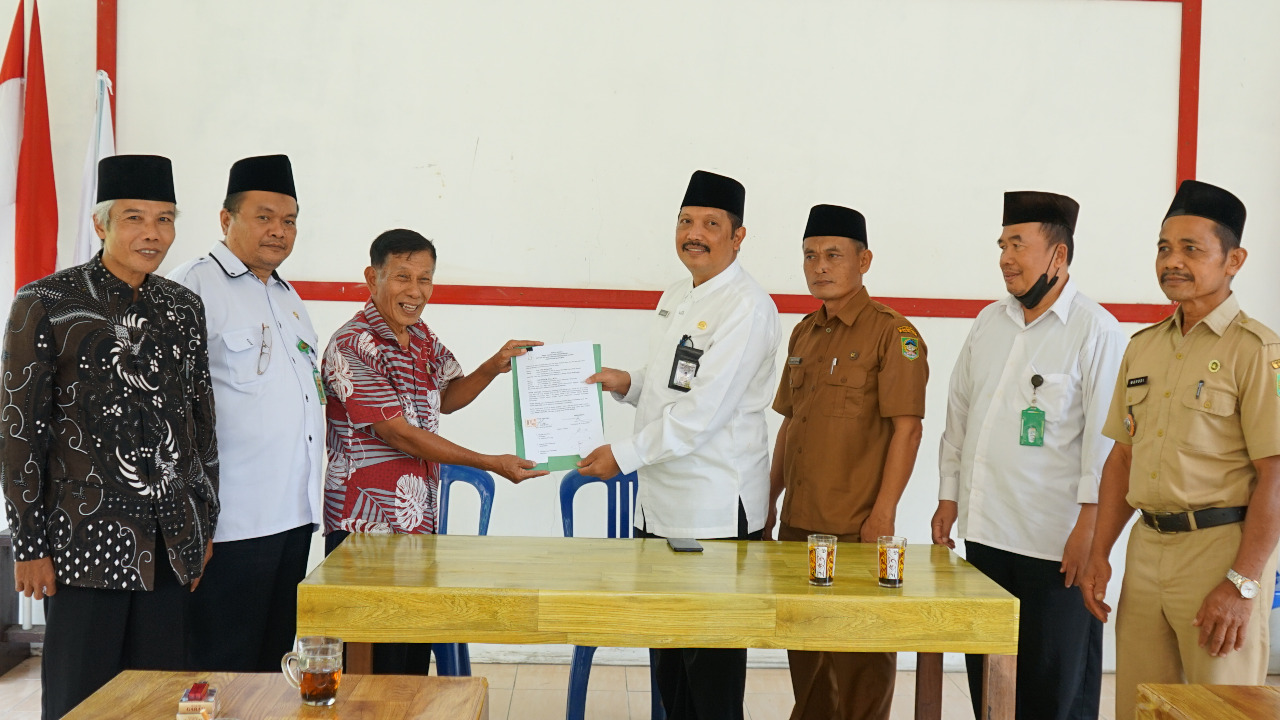 Kemenag Banyumas Dapat Hibah Tanah Untuk Bangun KUA