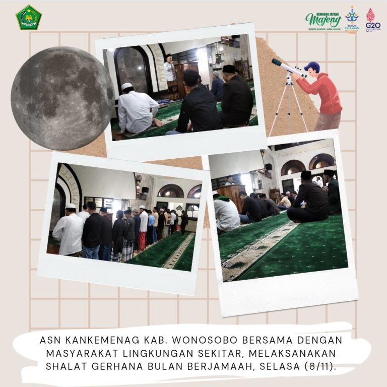 Masjid Abu Dardiri Menggelar Shalat Sunnah Gerhana Berjamaah