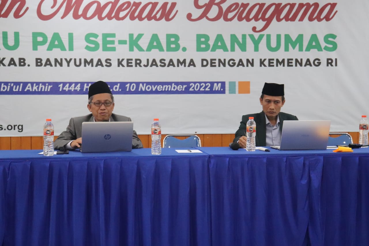 Perkuat Islam Wasathiyah Guru Maarif NU Banyumas Bentuk Agen Moderasi Beragama
