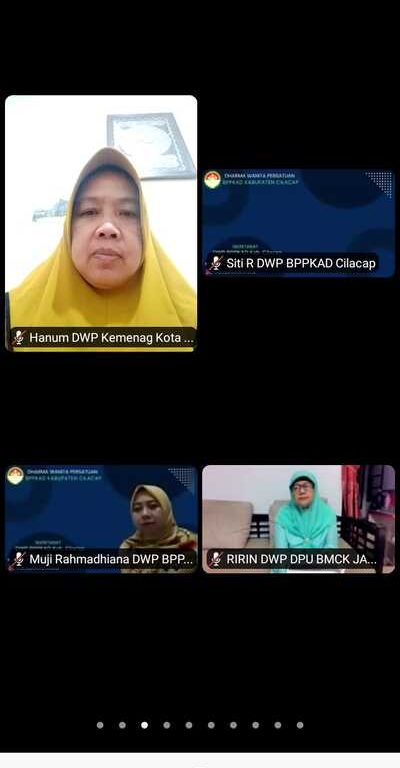 DWP Kemenag Kota Semarang Ikuti Webinar Pecinta Alquran
