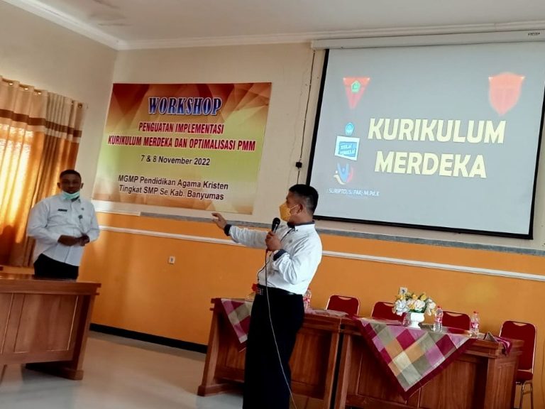 MGMP PAK SMP Banyumas gelar Workshop Kurikulum Merdeka