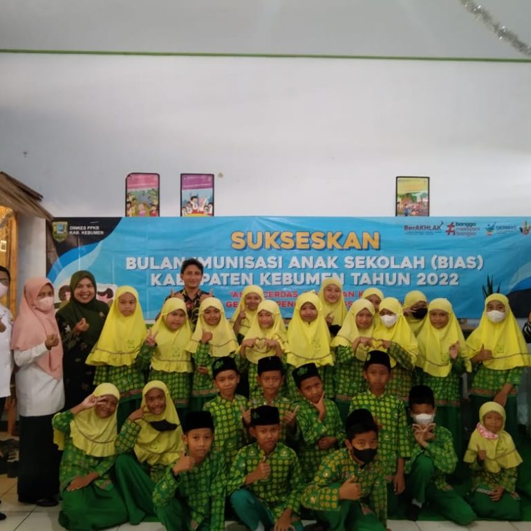 Tidak Takut Jarum Suntik, Imunisasi DT dan TD MIN 1 Kebumen