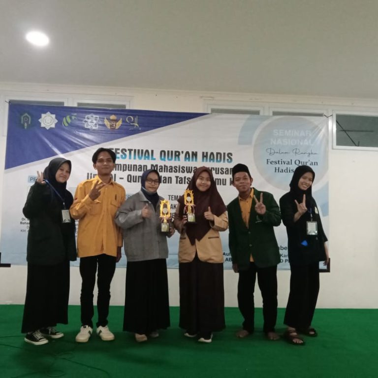 MA. KH. Syafi’i Rebut Juara 1 Dalam Kejuaraan Festival Qur’an Hadist UIN KH. Abdurrahman Wahid Pekalongan