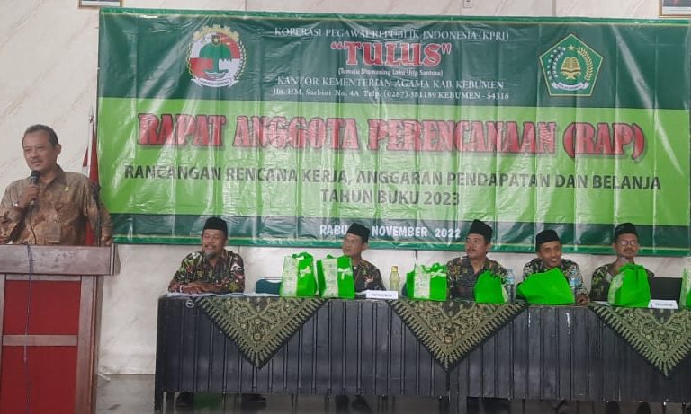 RAP KPRI Tulus, H. Ibnu Dorong Peningkatan Unit Usaha Simpan Pinjam