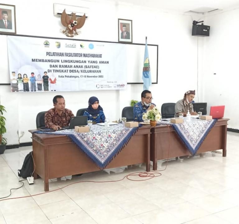 DPMPPA Siap Wujudkan Kelurahan yang Aman dan Ramah Anak Kota Pekalongan