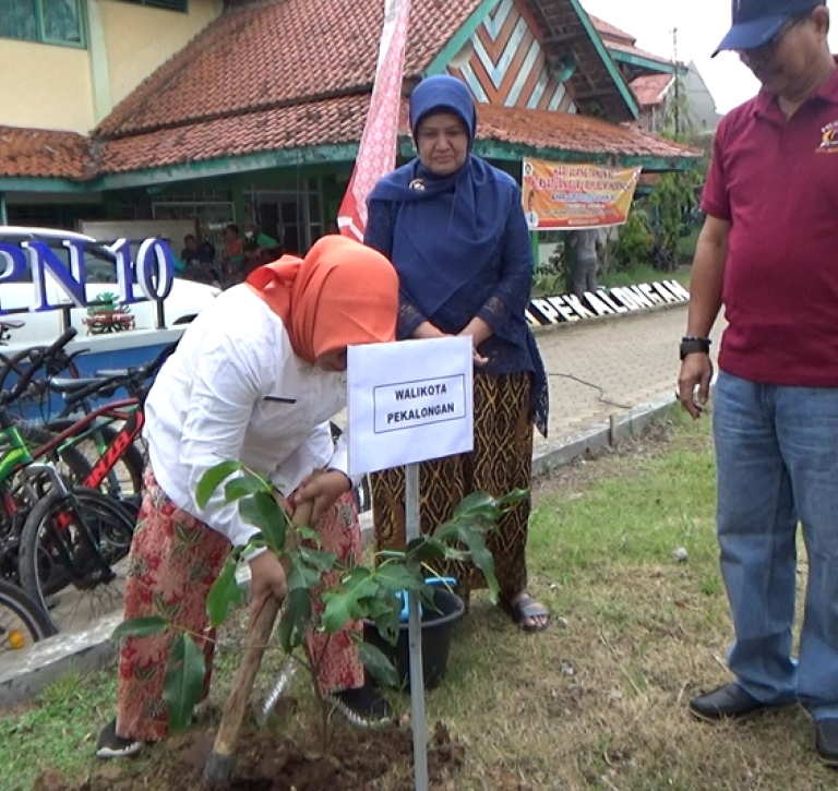 Kota Pekalongan Menggalakkan Penanaman Pohon Sebagai Gerakkan Penghijauan