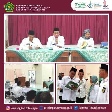 Kemenag Kab. Pekalongan Gelar Pembinaan Pegawai