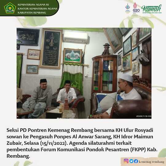 Gus Idror : Santri Juga Harus Punya Wawasan Luas