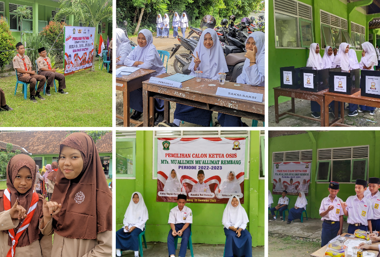 Melek Demokrasi, M3R Pilih Ketua OSIS secara Online