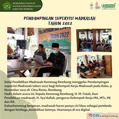 Ciri Khas Madrasah Jadi Peluang dan Tantangan